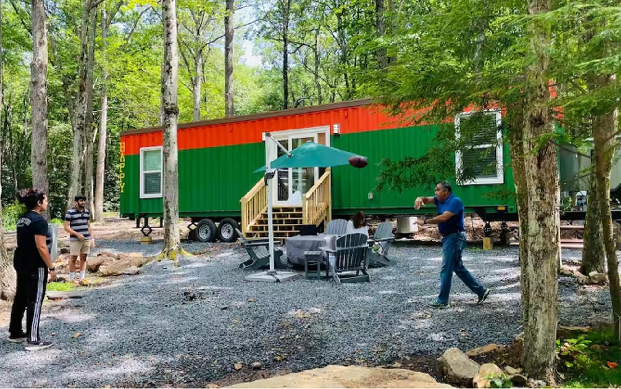 Camptel Poconos Lodging Albrightsville Exterior photo